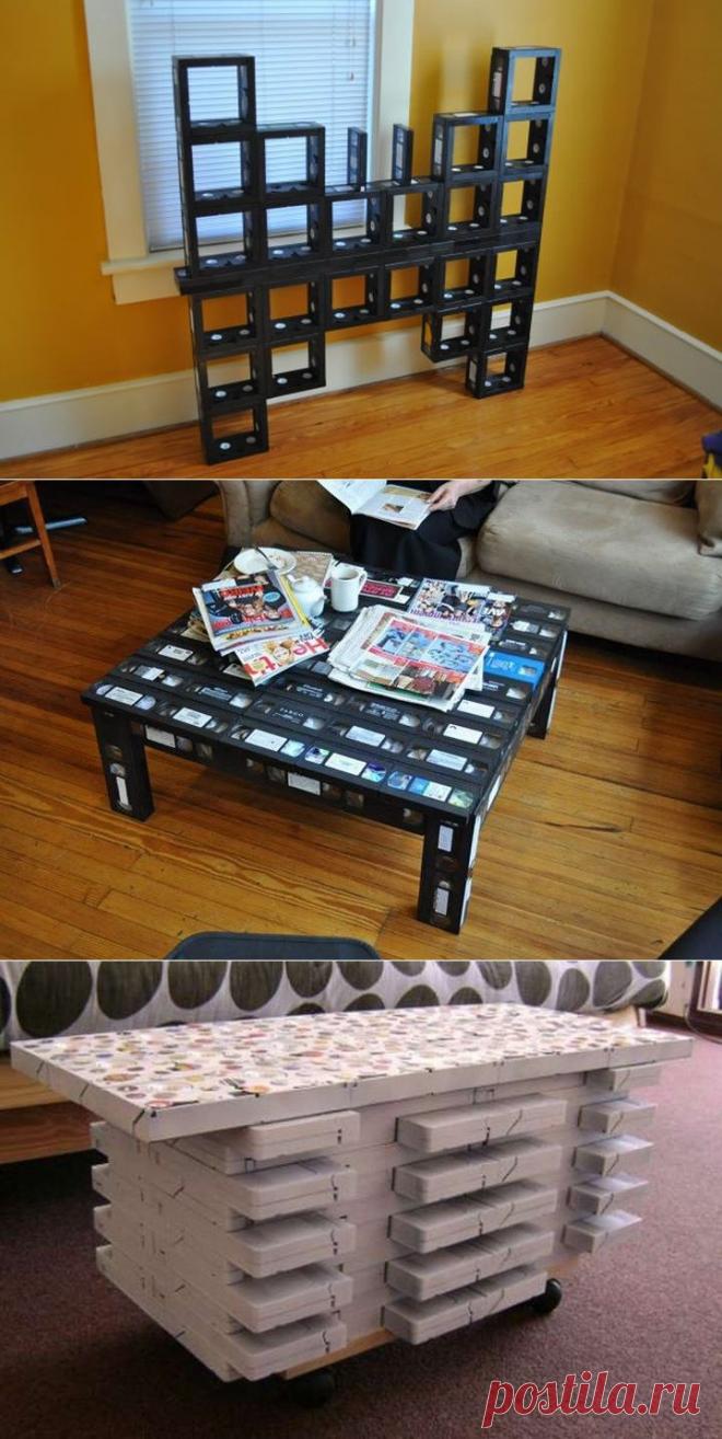 Поделки из кассет