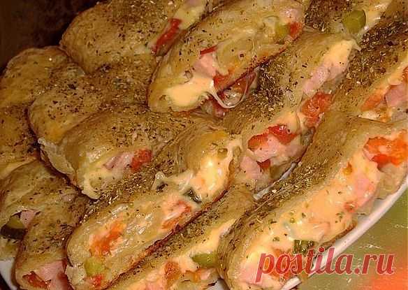 Закусочный голландский рулет..