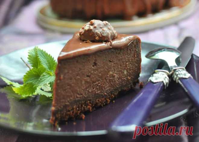 Чизкейк Ferrero Rocher (с нутеллой)