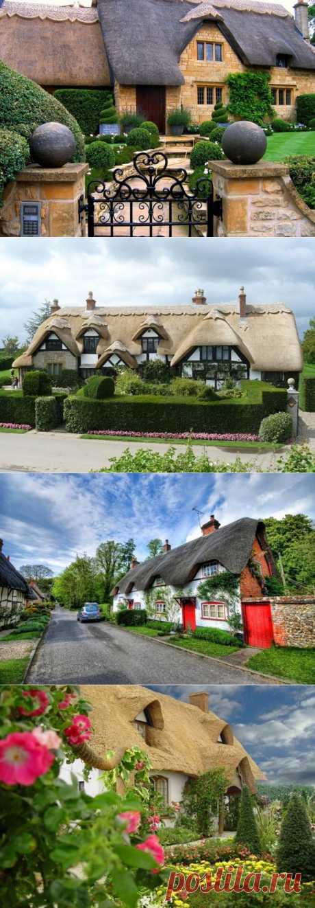 Сделано в Англии! | Соломенные крыши (thatch) – не редкость в английском частном секторе