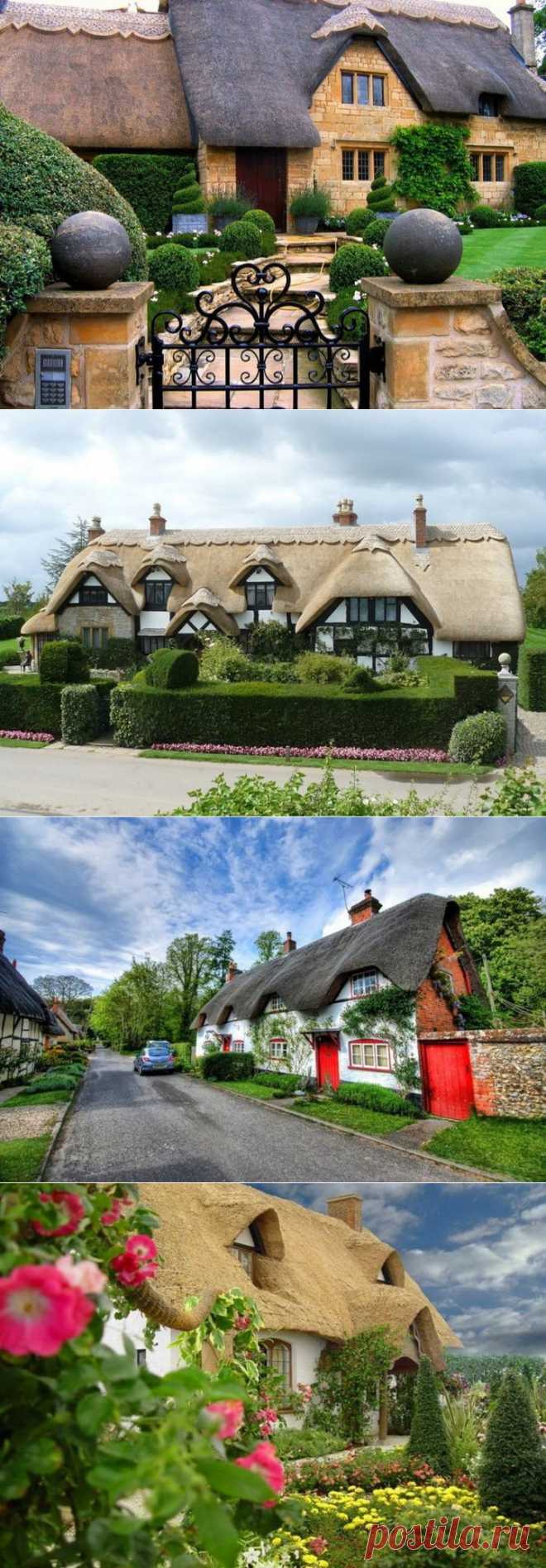 Сделано в Англии! | Соломенные крыши (thatch) – не редкость в английском частном секторе