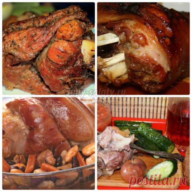 Как приготовить рульку свиную в духовке: лучшие рецепты с фото