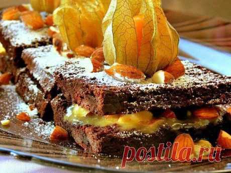 Брауни с минда / Всё за еду!