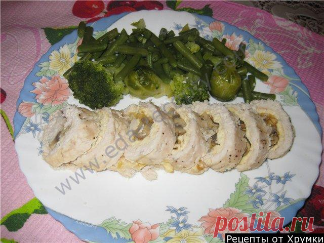 Куриный рулет в фольге