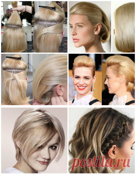 Simple updos for short hair: 4 fashionable hairstyle IDEAS for SHORT HAIR