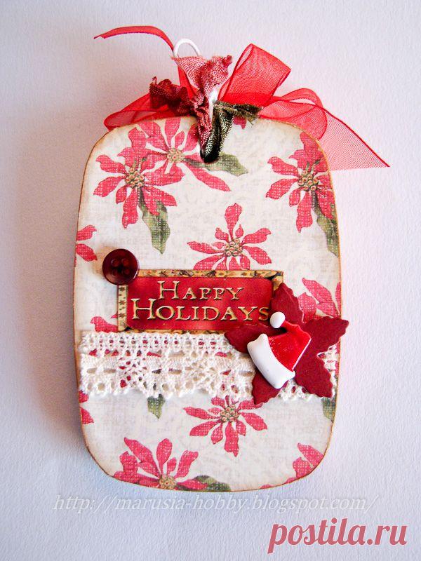 Подвески из шпатлевки. Мастер-класс от Marusia