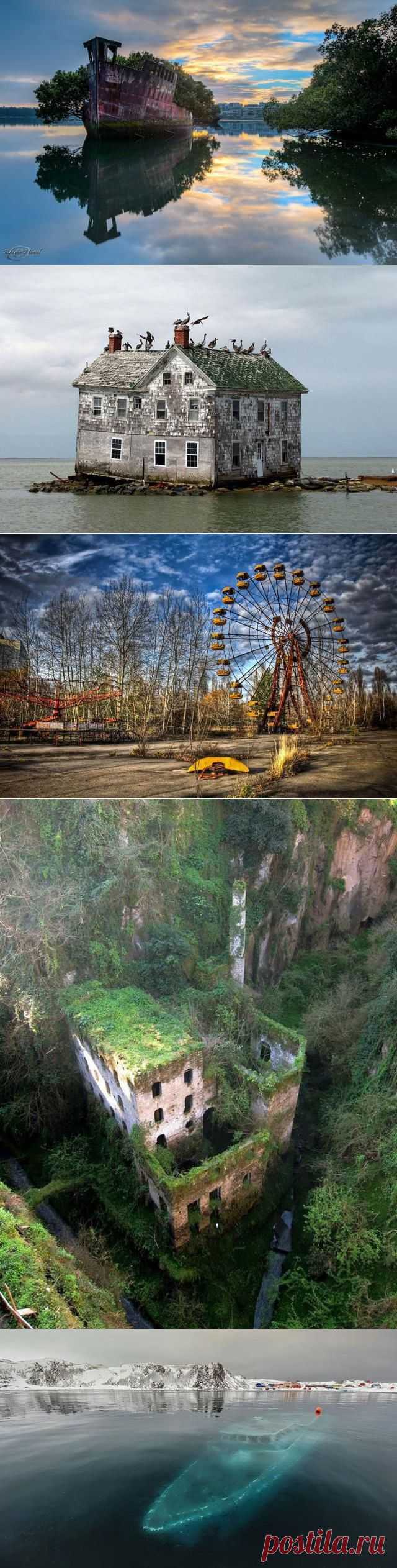 Жуткие заброшенные места планеты / Всё самое лучшее из интернета