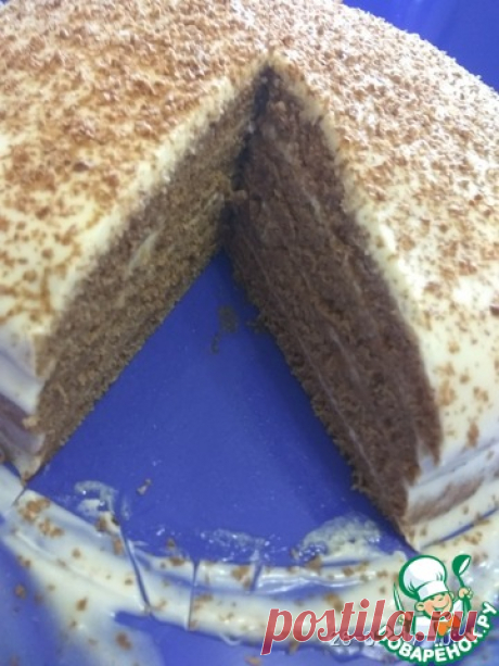 Торт на кефире &quot;Алёнка&quot;