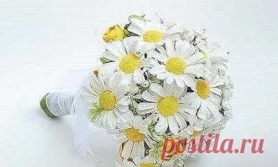 Делаем букет ромашек из гофрированной бумаги и ниток