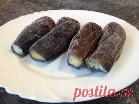 Баклажаны замороженные на зиму