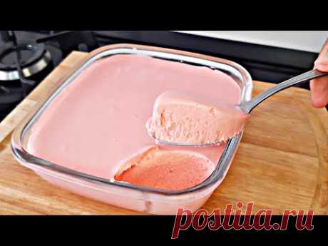 без сгущенки, без сливок и без желатина и вкусно |  Десерт