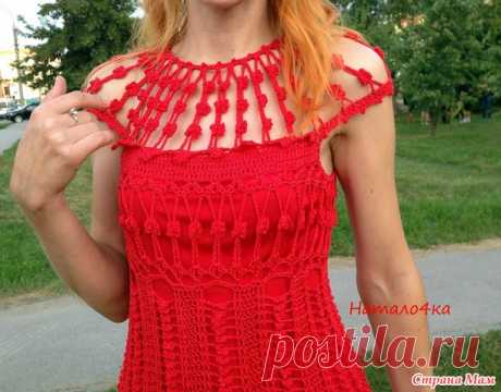 . Платье "Кап-Ферре" от Ванессы Монторо: - Все в ажуре... (вязание крючком) - Страна Мам