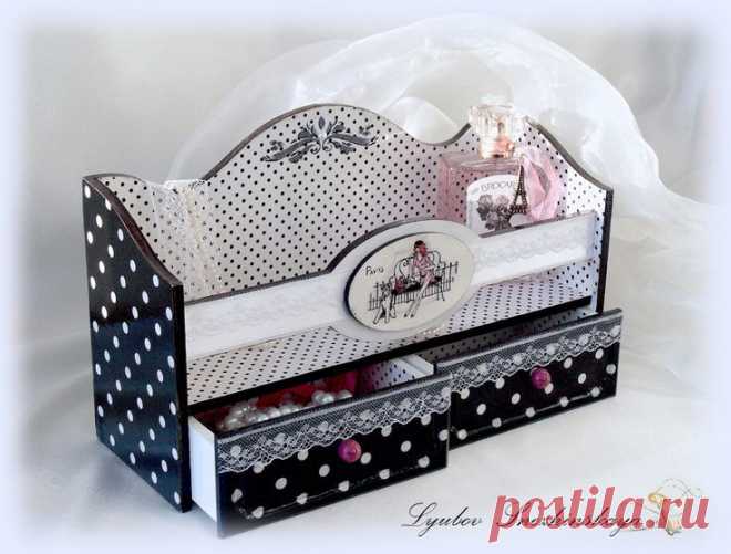 Шкатулки,коробочки,комодики и другие милые штучки для рукодельниц