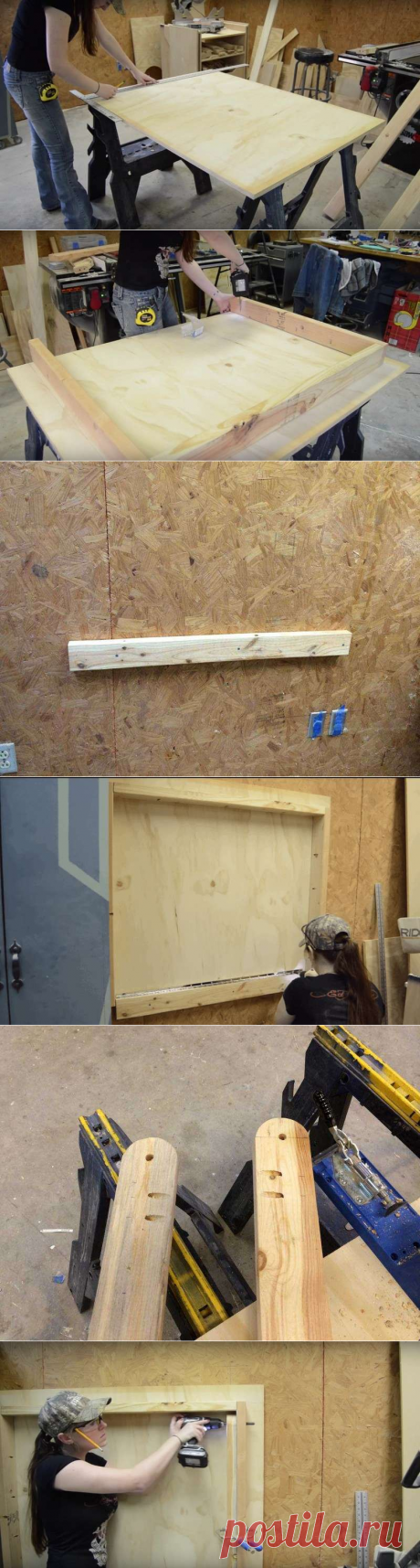 Верстак столярный складной