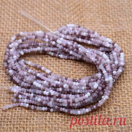 Бусины из австрийского хрусталя Rondell с гранями разных цветов, 1 х2 мм, круглые стеклянные бусины, бусины россыпью с отверстиями, оптовая продажа|Бусины| | АлиЭкспресс