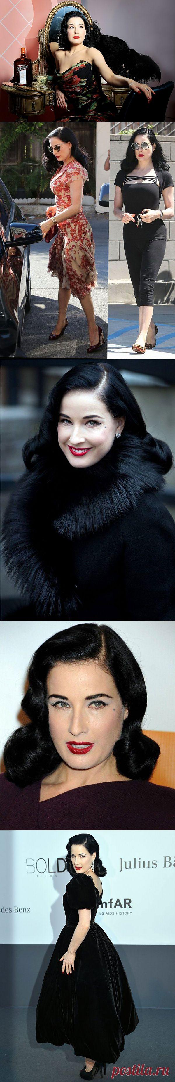 Неподражаемая Дита фон Тиз - королева бурлеска / Шоубиз