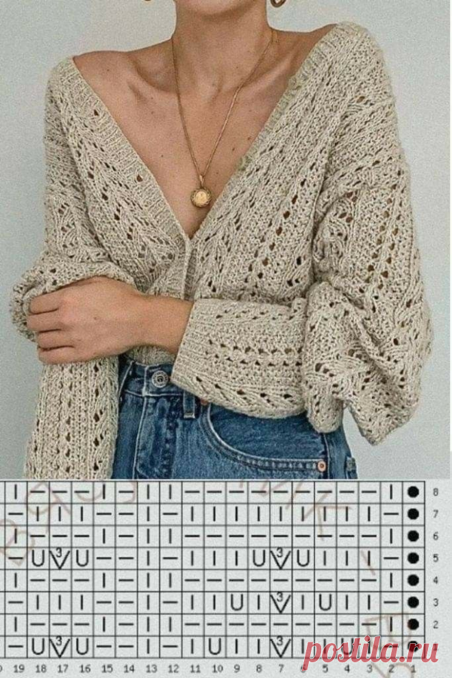 Жакет спицами: та самая ажурная нежность, перед которой невозможно устоять | Вязание идеи для вдохновения | Дзен
