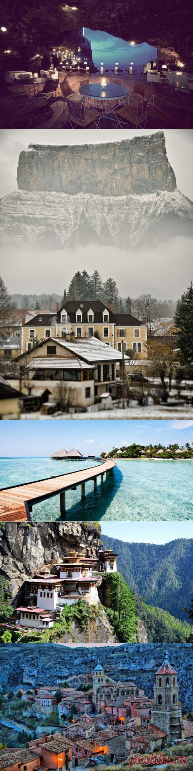30 потрясающих мест