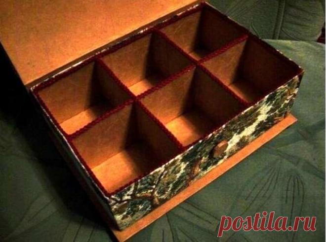 Как сделать и оформить шкатулку для украшений своими руками