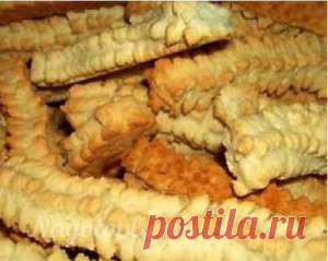 Печенье песочные палочки | Nagotovlu.ru