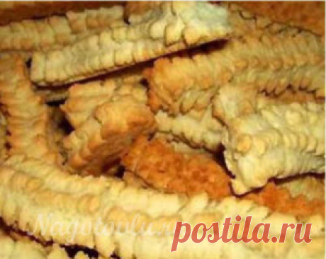 Печенье песочные палочки | Nagotovlu.ru