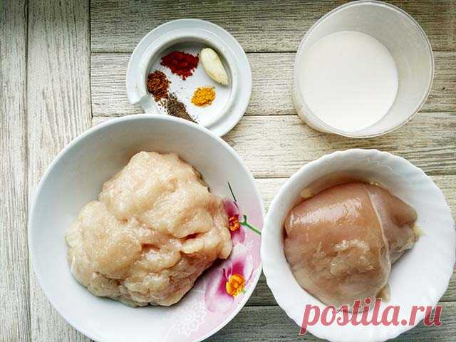 Эко-жизнь.Сосиски из куриного филе в пищевой пленке: рецепт с фото