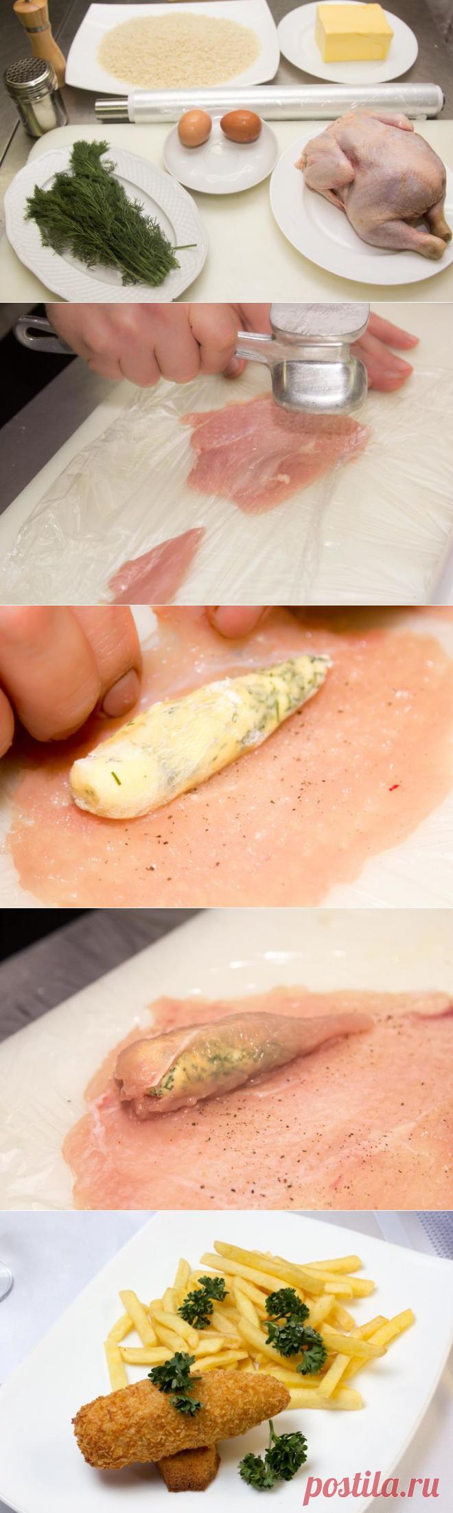 Котлеты по-киевски. Подробный рецепт - Вкусные рецепты