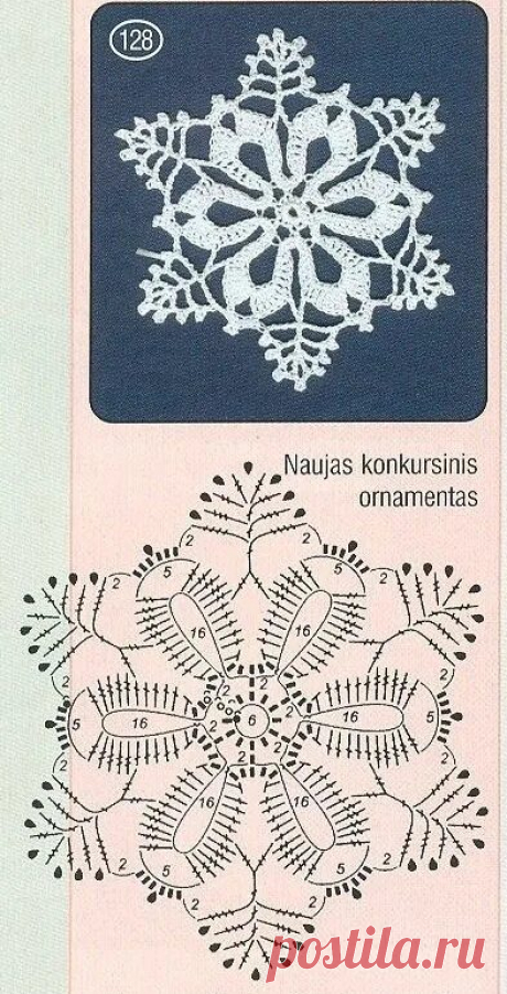 связать крючком новогодние снежинки схемы и описание: 2 тыс изображений найдено в Яндекс Картинках