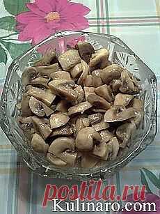 МАРИНОВАННЫЕ ШАМПИНЬОНЫ