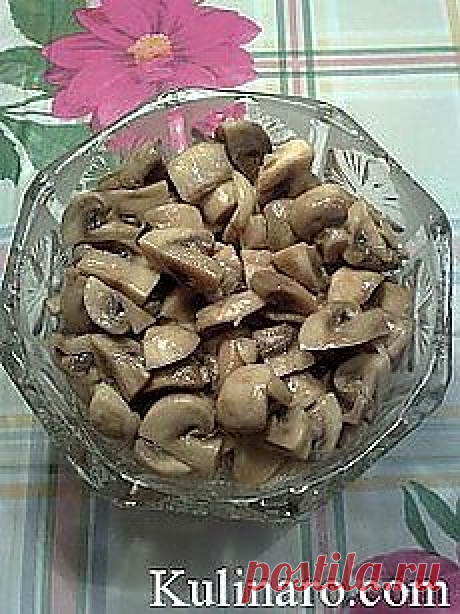 МАРИНОВАННЫЕ ШАМПИНЬОНЫ