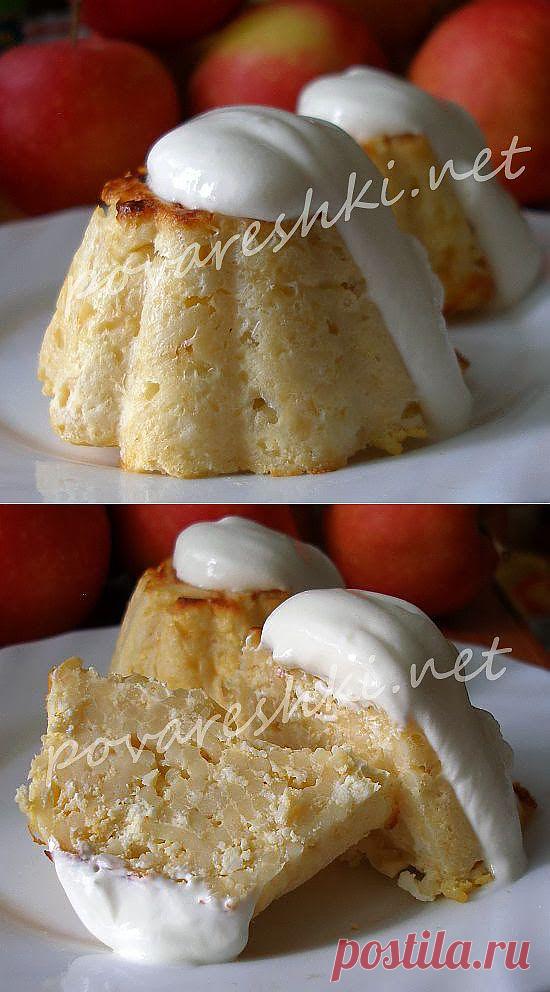 Творожная бабка - кулинарные рецепты Поваренка с поварешкой