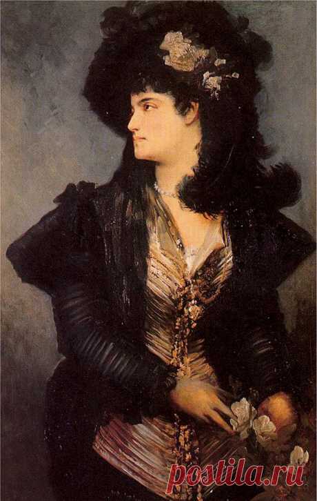 Австрийский художник Hans Makart ( 1840-1884).