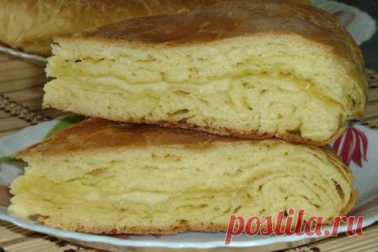 Хачапури с сыром сулугуни