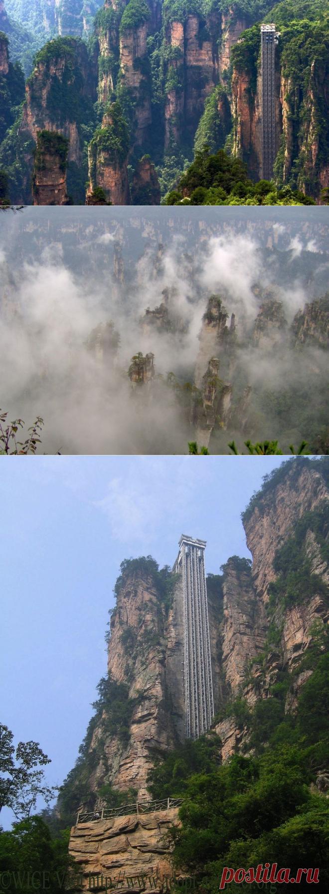 masterok: Самый высокий открытый подъемник в мире — Лифт Ста Драконов