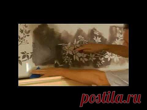 Трафареты для декора стен