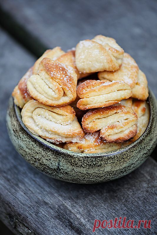 Творожное печенье.