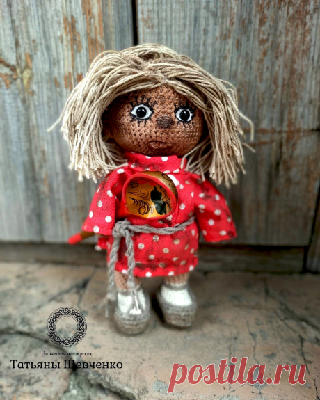 PDF Домовёнок Кузя крючком. FREE crochet pattern; Аmigurumi doll patterns. Амигуруми схемы и описания на русском. Вязаные игрушки и поделки своими руками #amimore - домовой, домовёнок Кузя из детского мультфильма.
