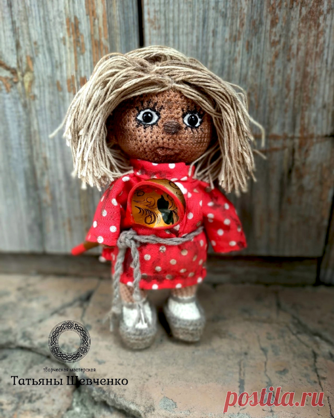 PDF Домовёнок Кузя крючком. FREE crochet pattern; Аmigurumi doll patterns. Амигуруми схемы и описания на русском. Вязаные игрушки и поделки своими руками #amimore - домовой, домовёнок Кузя из детского мультфильма.