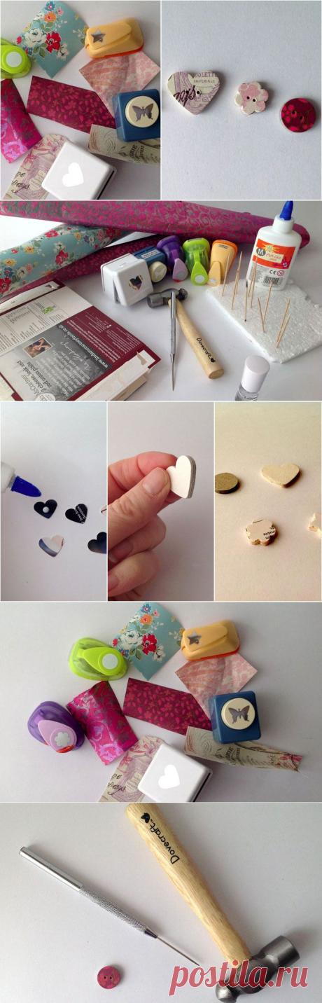 Удивительные пуговки в единственном экземпляре