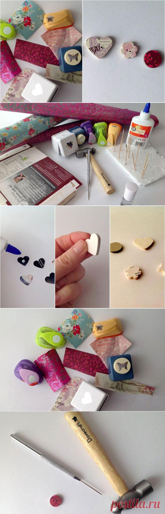 Удивительные пуговки в единственном экземпляре