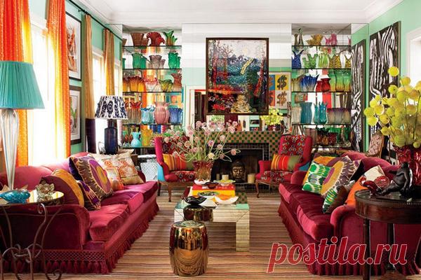 Максимализм в интерьере: заполнить но не перегрузить — Правильные идеи ремонта
