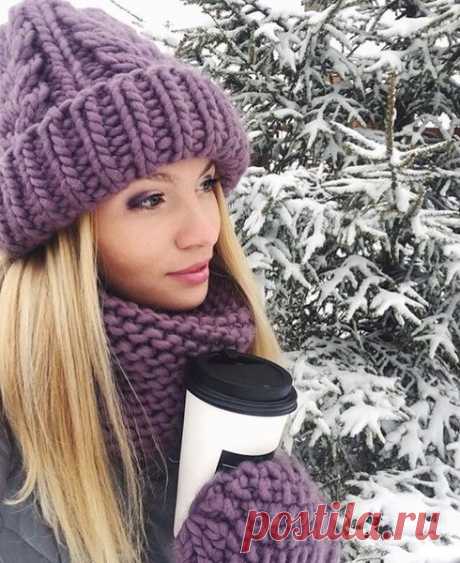 Ноги в тепле, а голова в холоде? Не совеременно!!! Теплые, объемные шапки - стильно, модно, актуально | Записки вязальщицы | Яндекс Дзен