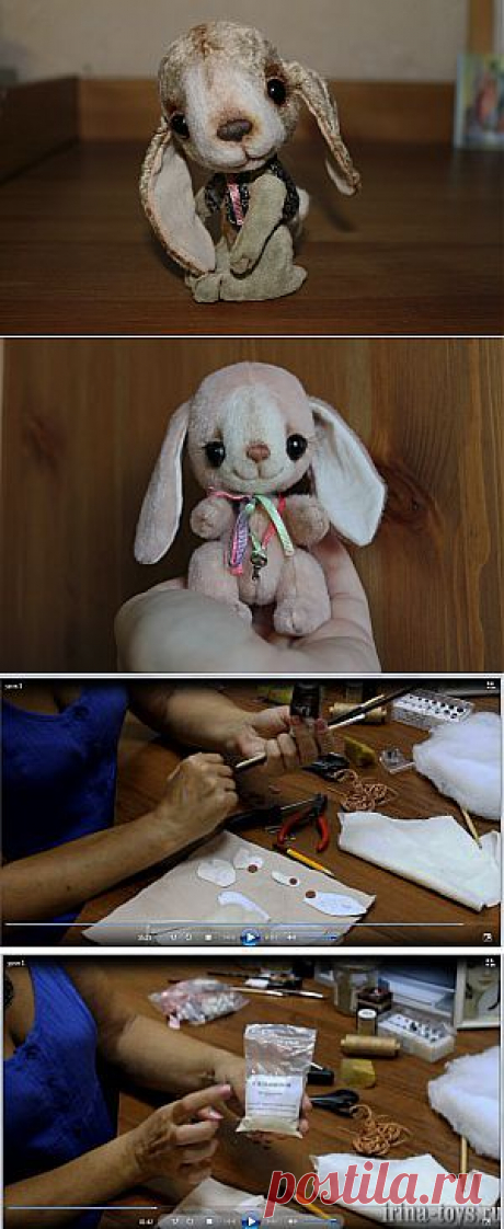 Зайка Тедди | Куклы и игрушки в стиле Тедди