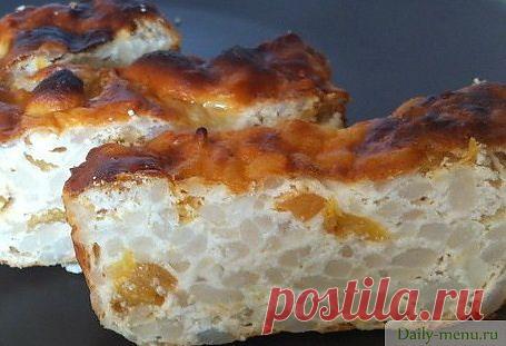 Творожно-рисовая запеканка - Рецепты от Daily-menu.ru - Daily-menu.ru