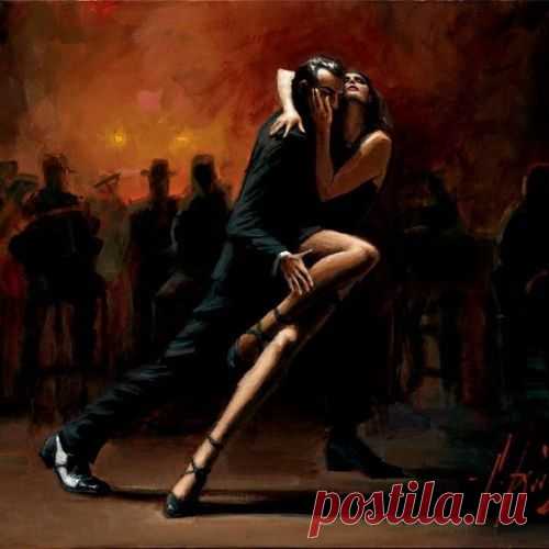 В ритме танго: картины Fabian Perez