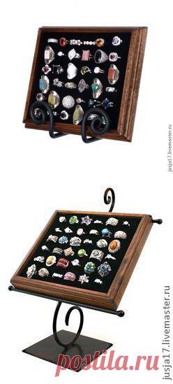 Делаем дисплей для колец/браслетов.