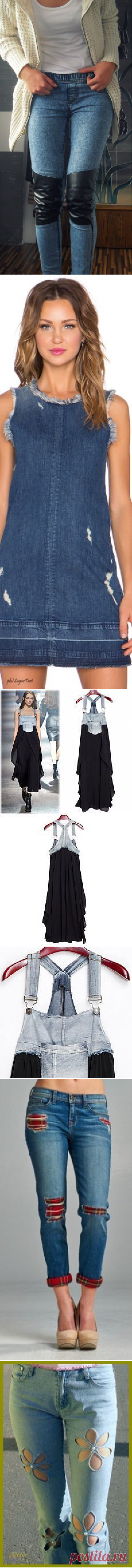 (206) 30 Awesome DIY Ways To Transform Your Jeans