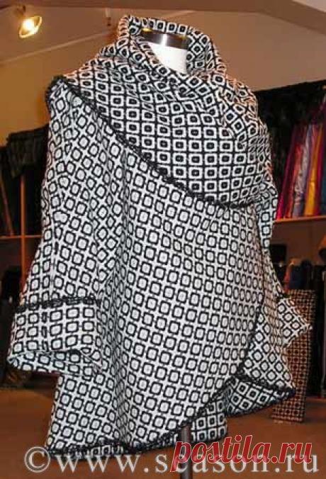 Накидка-пальто своими руками!