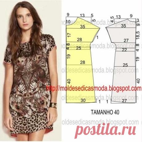 Простые выкройки летних платьев 4