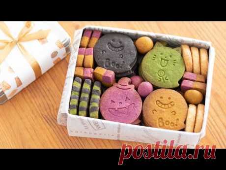 ハロウィンのクッキー缶作ってみた! Halloween Cookie Box｜HidaMari Cooking